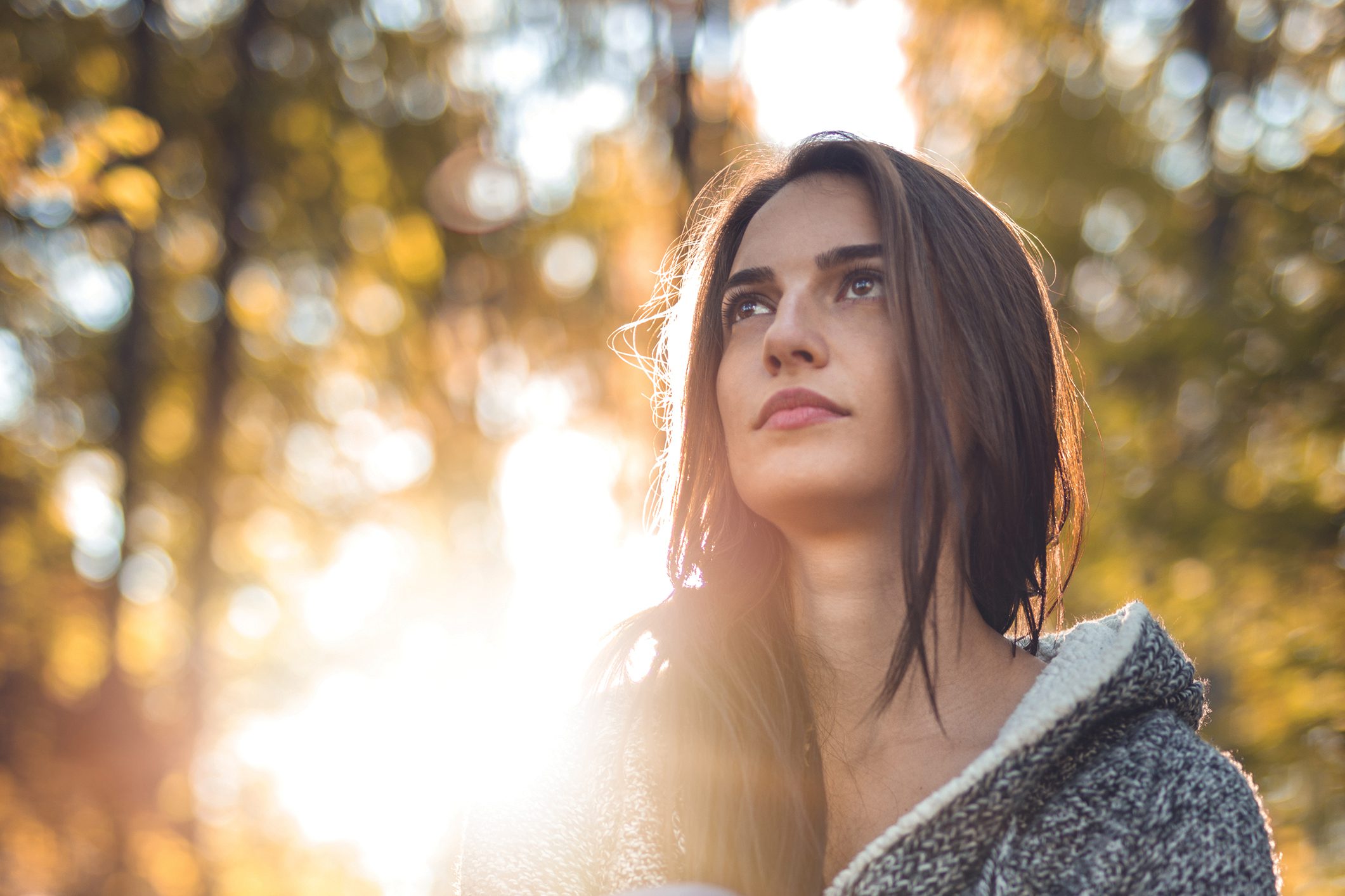 woman in outpatient program